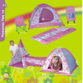 combination kids playing tent suit with sleeping bags
